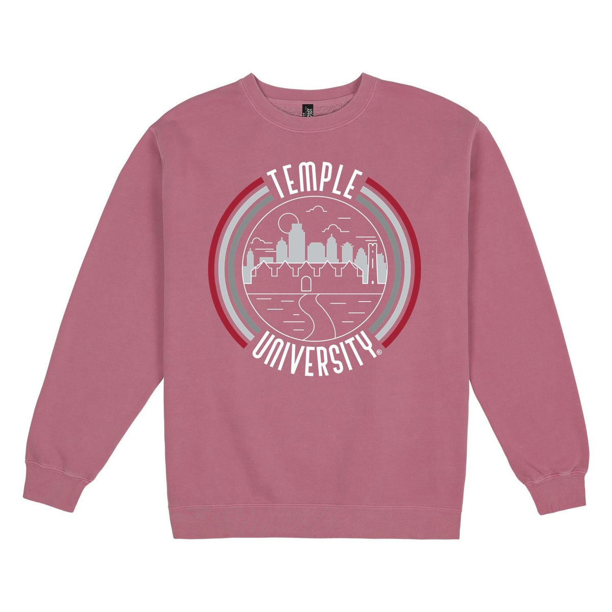 USCAPE Temple University '90s Flyer Fleece Crewneck, Maroon – Uscape ...