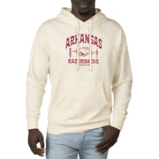USCAPE University of Arkansas Wilder Hoodie, Bone