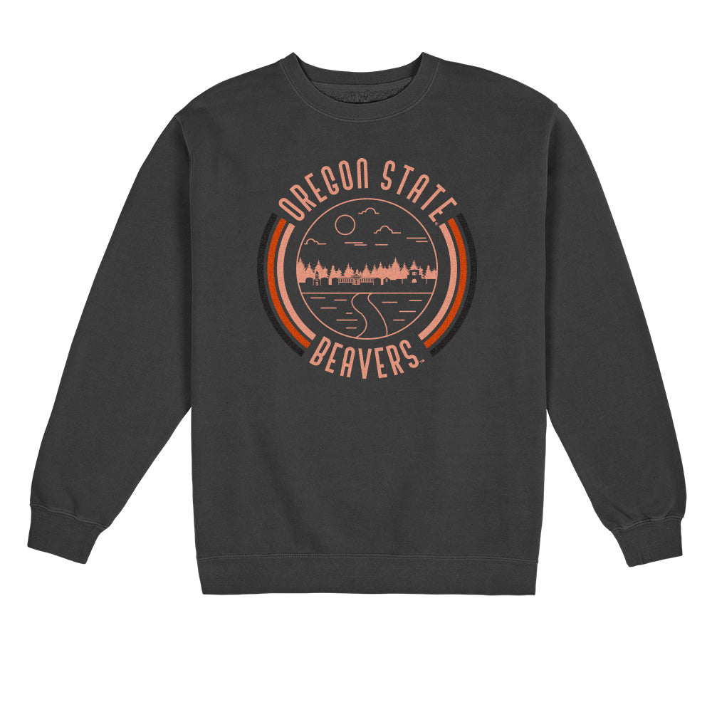 Oregon best sale state crewneck