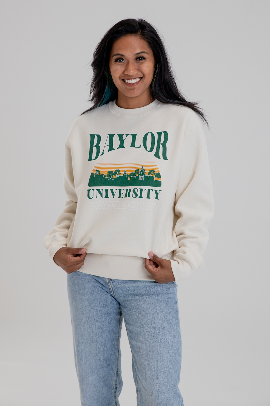 Baylor university crewneck sweatshirt best sale